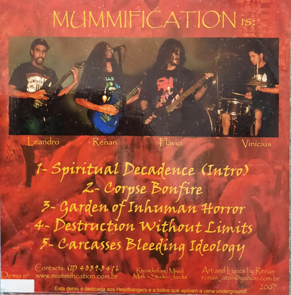 lataa albumi Mummification - Carcasses Bleeding Ideology