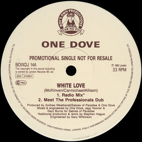 One Dove - White Love | Releases | Discogs