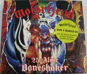 Motörhead – 25 & Alive - Boneshaker (2001, DVD) - Discogs