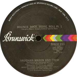 Vaughan Mason & Crew - Bounce, Rock, Skate, Roll album cover