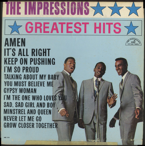 The Impressions - Greatest Hits | Releases | Discogs