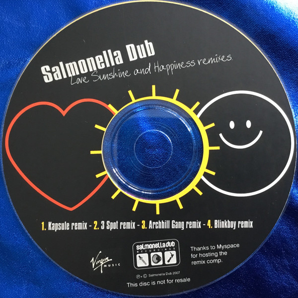 last ned album Salmonella Dub - Love Sunshine And Happiness