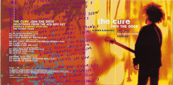 The Cure Join The Dots B Sides Rarities 1978 2001 The Fiction