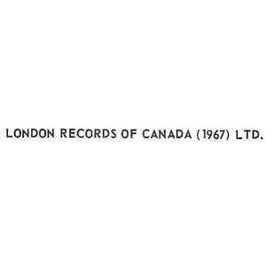 London Records Of Canada (1967) Ltd. on Discogs