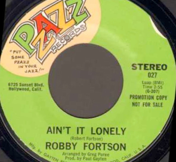 last ned album Robby Fortson - Are You For Real Aint It Lonely