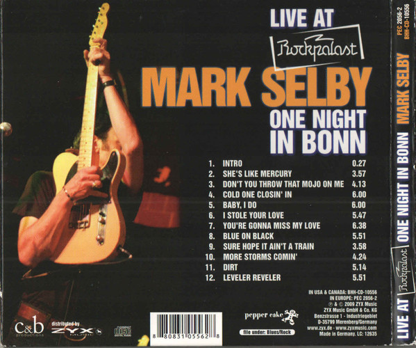 descargar álbum Mark Selby - Live At Rockplast One Night In Bonn