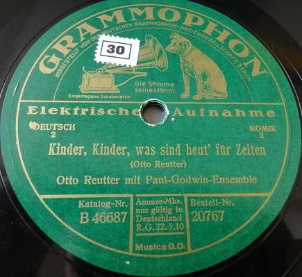 lataa albumi Otto Reutter Mit PaulGodwinEnsemble - Kinder Kinder Was Sind Heut Für Zeiten Es Geht Mir In Jeder Hinsicht Immer Besser