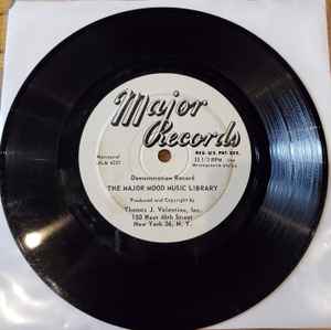 Unknown Artist – Major Mood Music Library (1965, Vinyl) - Discogs