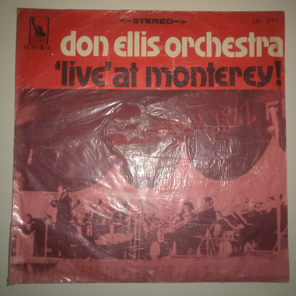 Don Ellis Orchestra – 'Live' At Monterey ! (1967, Red, Vinyl