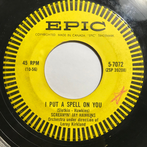 Screamin' Jay Hawkins - I Put A Spell On You (Vinyl)