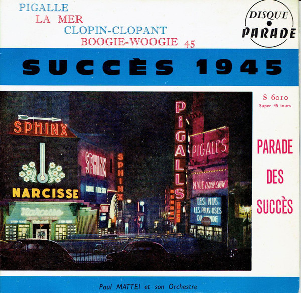 télécharger l'album Paul Mattei Et Son Orchestre - Succès 1945