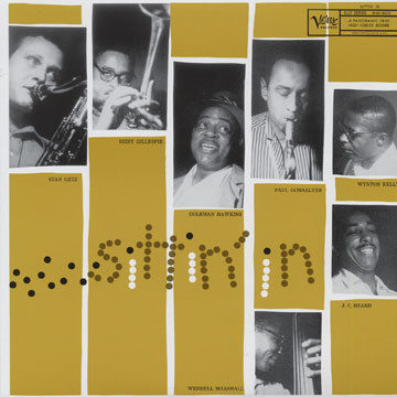 Stan Getz, Dizzy Gillespie, Coleman Hawkins, Paul Gonsalves