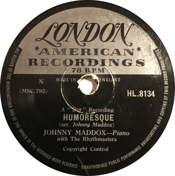 lataa albumi Johnny Maddox And The Rhythmasters - The Crazy Otto Medley Humoresque