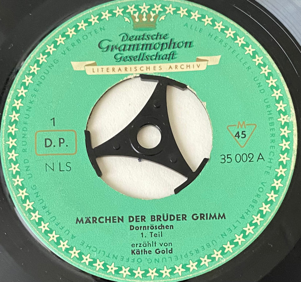 descargar álbum Käthe Gold Erzählt Märchen Der Gebrüder Grimm - Dornröschen