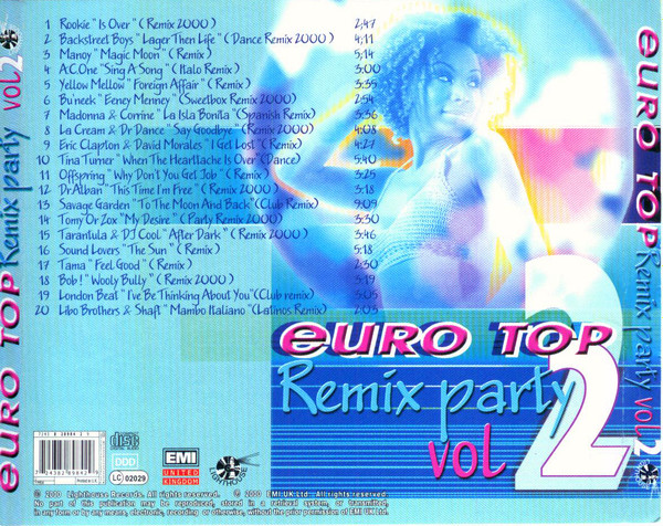 télécharger l'album Various - Euro Top Ballads Remix Party Vol 2
