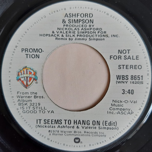 Ashford & Simpson - It Seems To Hang On | Releases | Discogs