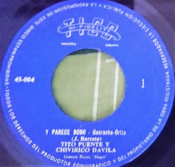 last ned album Tito Puente y Chivirico Davila - Y Parece Bobo En El Ambiente