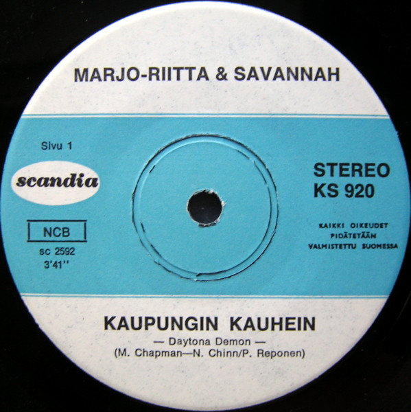 baixar álbum MarjoRiitta & Savannah - Kaupungin Kauhein Dynamiitti