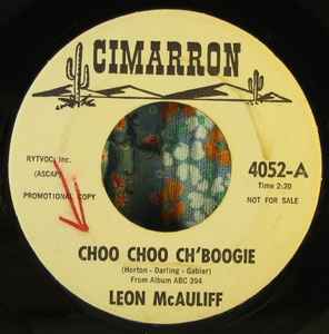 Leon McAuliff Choo Choo Ch Boogie Honky Tonk Song Vinyl