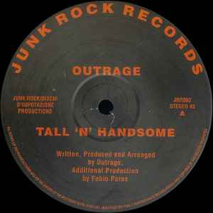 Outrage / Babypop - Tall 'N' Handsome / Mmm Drop