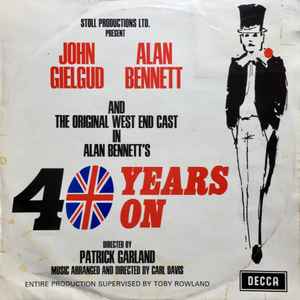 John Gielgud - 40 Years On album cover