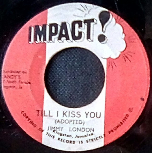 Jimmy London – Till I Kiss You (1974, Vinyl) - Discogs