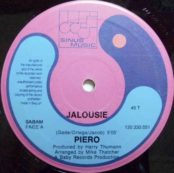 last ned album Piero - Jalousie
