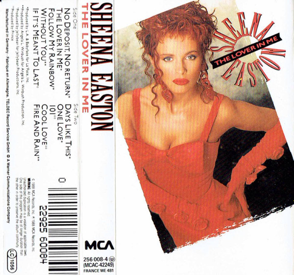 Sheena Easton 『The Lover In Me』US盤 - 洋楽