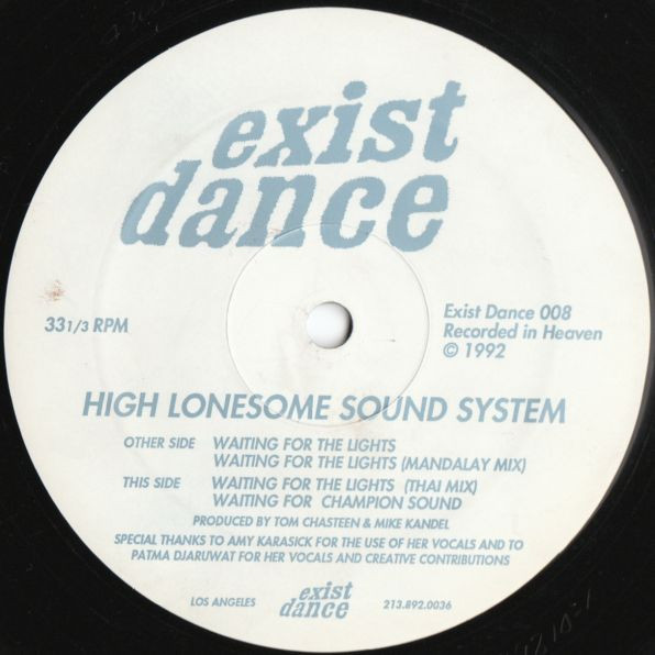 High Lonesome Sound System – Waiting For The Lights (1992 