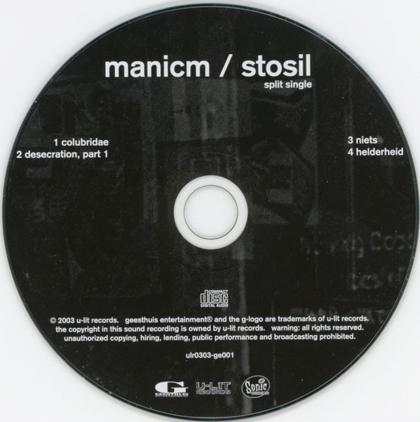 baixar álbum Manicm Stosil - Split Single