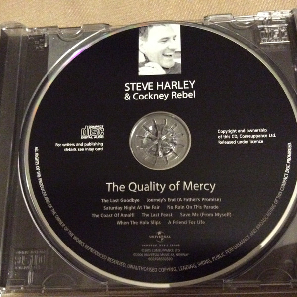 ladda ner album Steve Harley & Cockney Rebel - The Quality Of Mercy