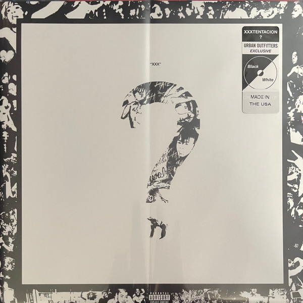 XXXTentacion ? Urban Outfitters Exclusive LP Vinyl Black & White