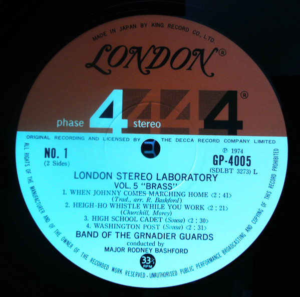ladda ner album Bob Sharples - London Stereo Laboratory Vol5 Brass