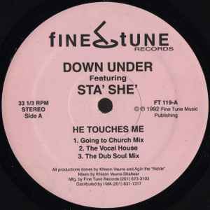 Down Under - He Touches Me album cover