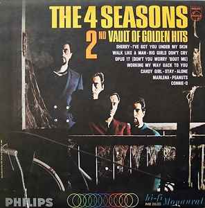 The Four Seasons - The 4 Seasons' 2nd Vault Of Golden Hits album cover