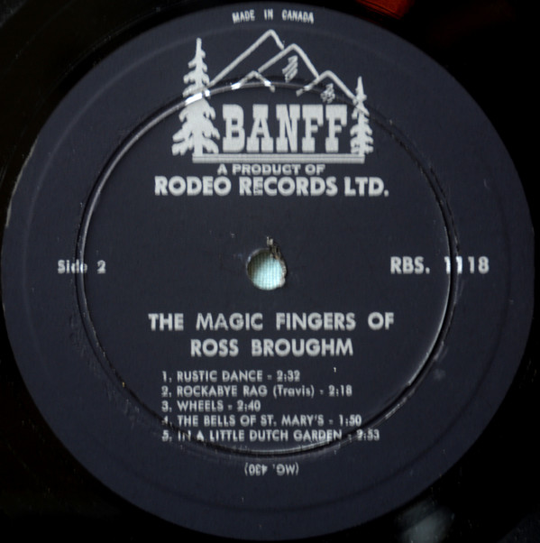 descargar álbum Ross Broughm - The Magic Fingers Of Ross Broughm