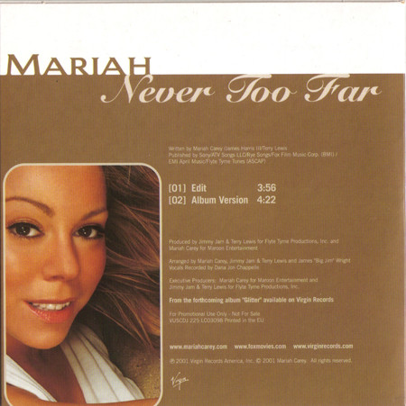 ladda ner album Mariah - Never Too Far