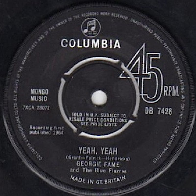 Georgie Fame And The Blue Flames – Yeah, Yeah (1964, Knockout 