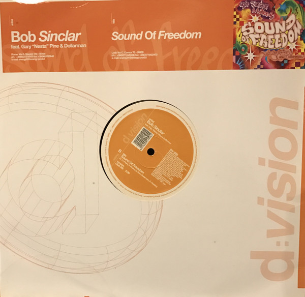 lataa albumi Bob Sinclar feat Gary Nesta Pine & Dollarman - Sound Of Freedom
