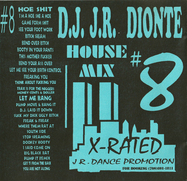 télécharger l'album DJ JR Dionte - House Mix 8 X Rated