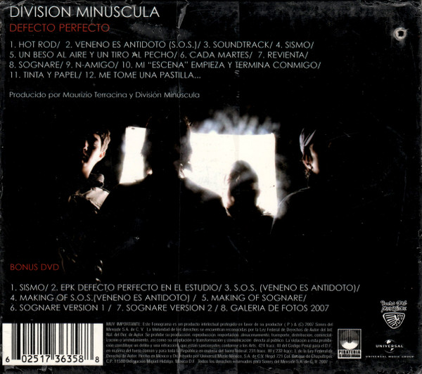 last ned album Division Minuscula - Defecto Perfecto Edición Especial