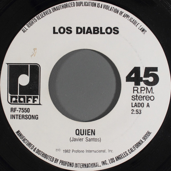 télécharger l'album Los Diablos - Quien