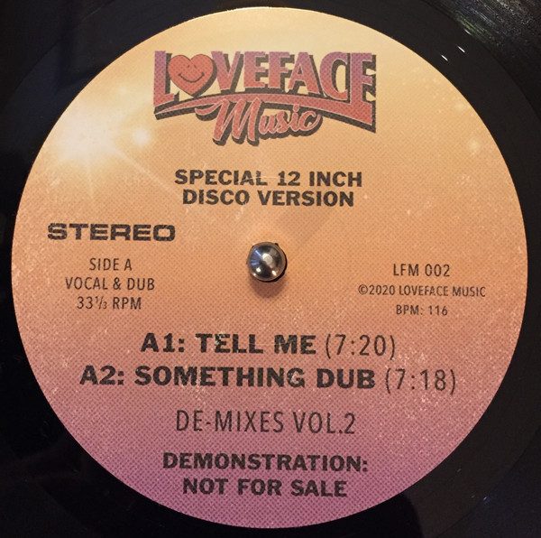 Loveface – De-Mixes Vol.2 (2021, Vinyl) - Discogs