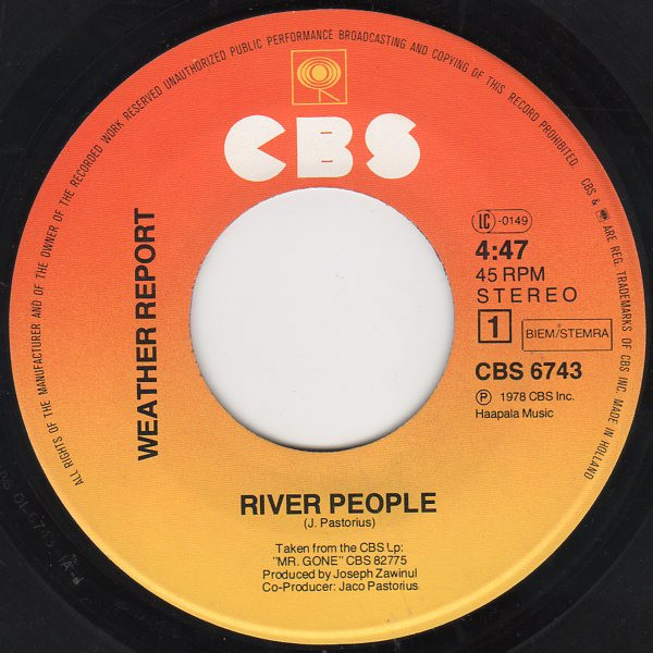 descargar álbum Weather Report - River People Birdland