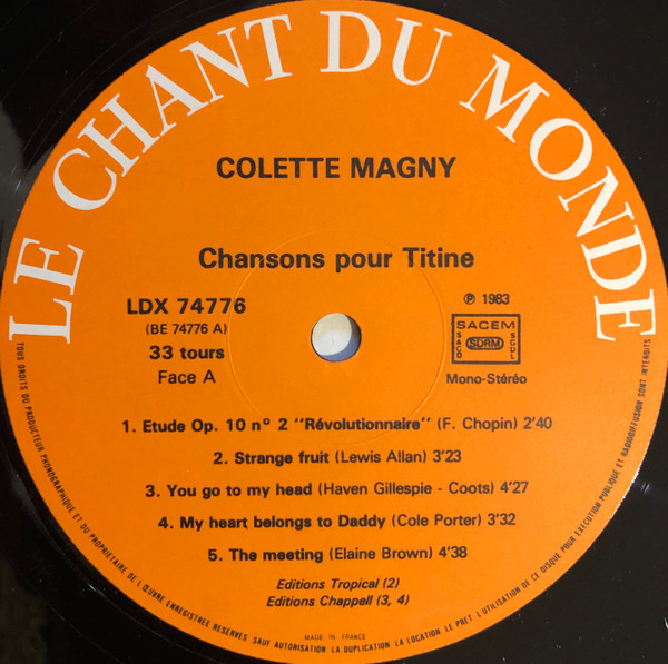 Chansons Pour Titine