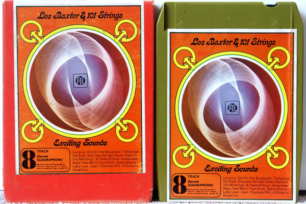 Les Baxter & 101 Strings – Exciting Sounds (1971, 8-Track