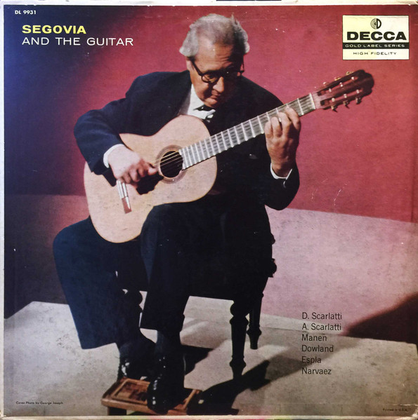 Segovia Guitare Pièces caractéristiques Volume 2 
