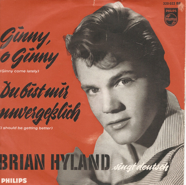 Brian Hyland – Ginny, O Ginny (1962, Vinyl) - Discogs