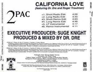 California Love - 2Pac Featuring Dr. Dre And Roger Troutman