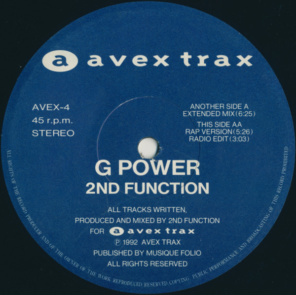 BURNING IT UP 2ND FUNK-TION avex trax-